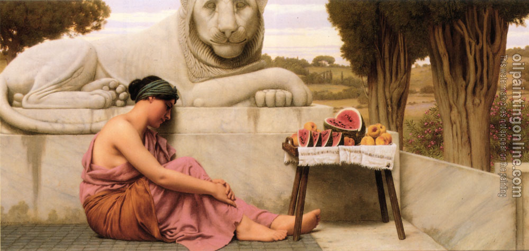 Godward, John William - The Fruit Vendor